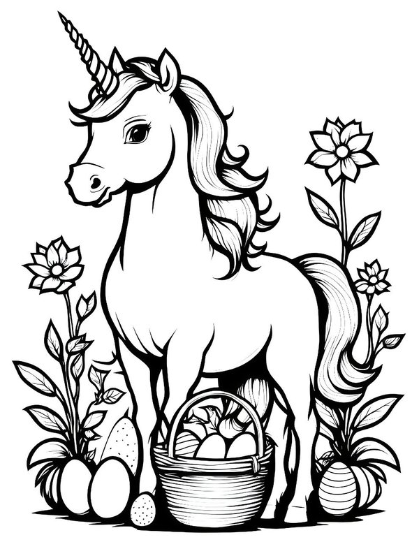Les secrets colorés du coloriage licorne à explorer