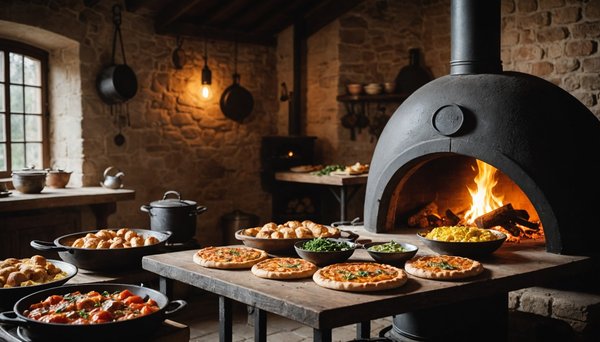 Cuisinez avec un four à bois : recettes et techniques anciennes